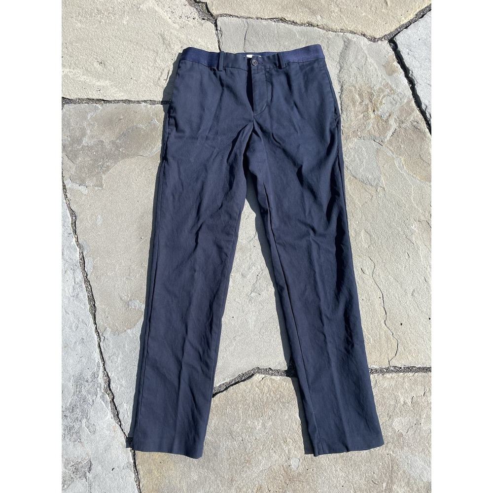 Vince Mens Slater Slim Fit Chinos Pants sz 30 Navy Blue Old‎ Money Capsule